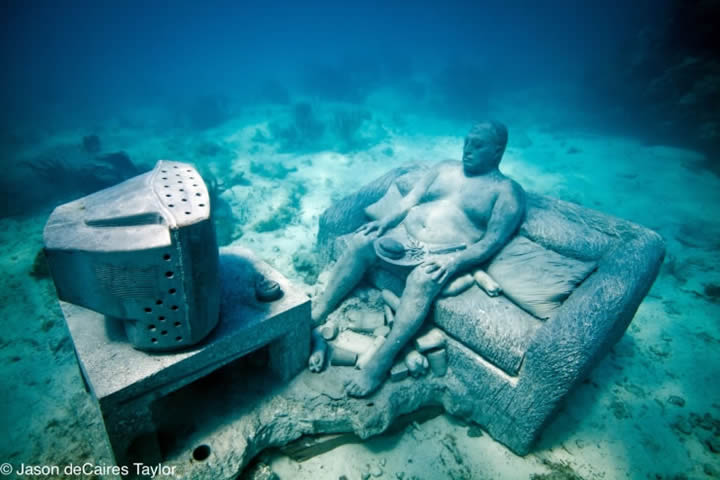 Музей Тейлора под водой