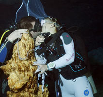Свадебная церемония в подводной пещере